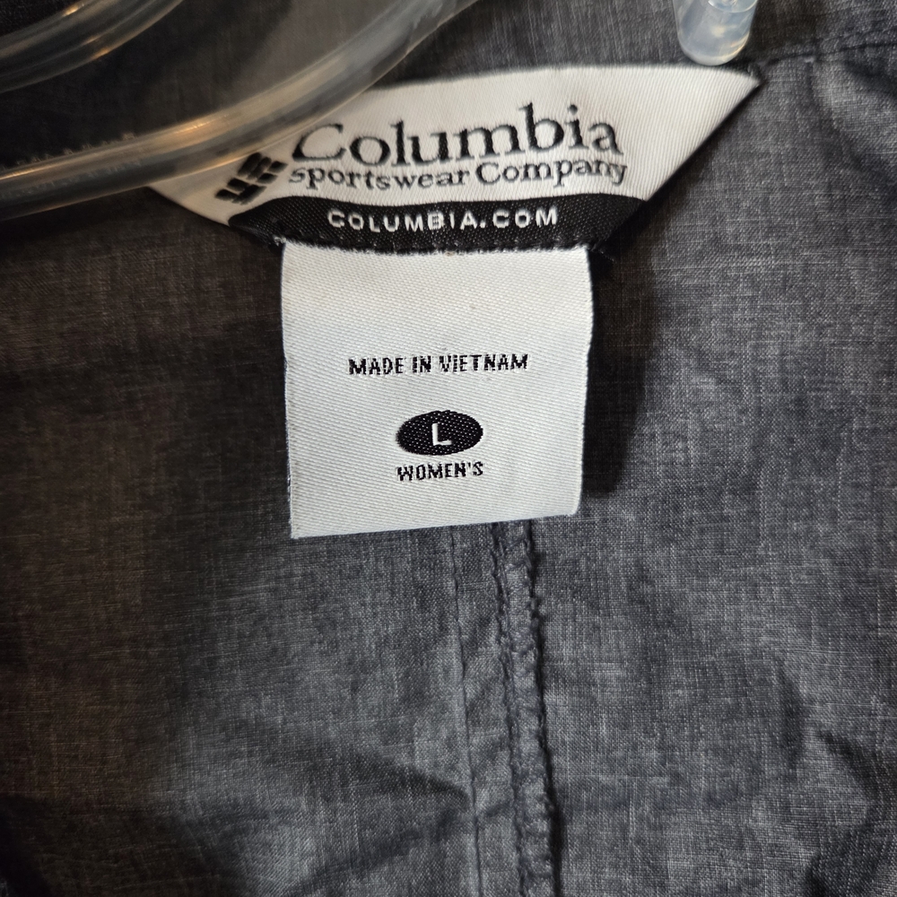 Columbia Womens‎ Gray Jacket Windbreaker - Picture 2 of 5